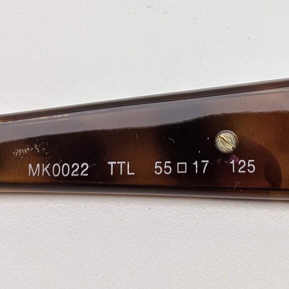 🕶️Made in Italy! Alviero Martini MK0022 Eyeglasses 55/17 125 /KAK353🕶️ - Picture 3 of 6